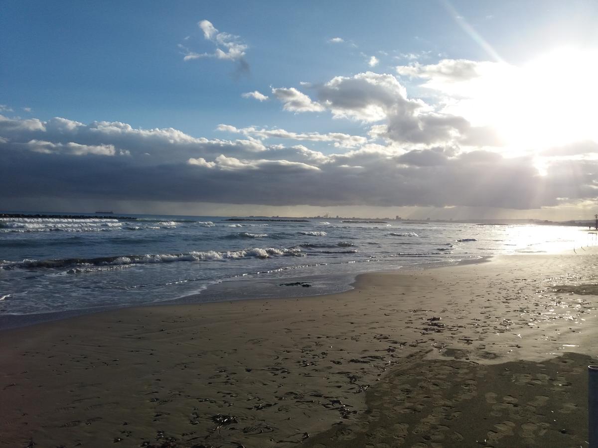 Christos Beach House Larnaca Bagian luar foto